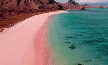 Pink beach
