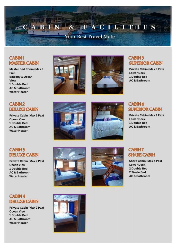 Lombok komodo private boat tour